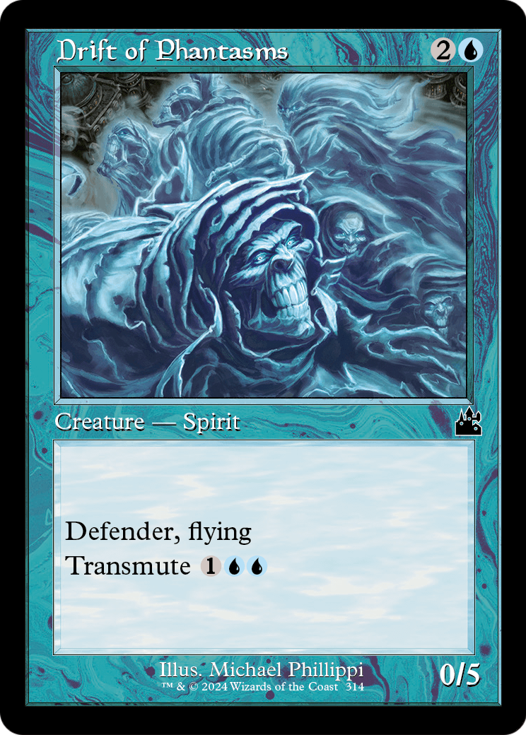 Drift of Phantasms (Retro Frame) [Ravnica Remastered] Foil