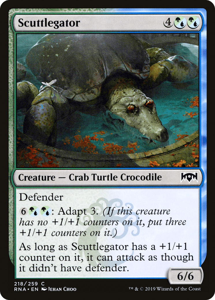 Scuttlegator [Ravnica Allegiance] Foil