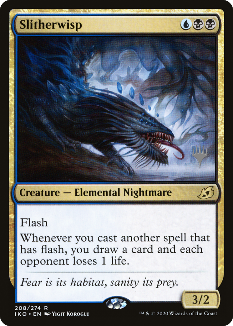 Slitherwisp (Promo Pack) [Ikoria: Lair of Behemoths Promos] Foil