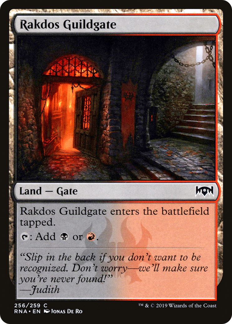 Rakdos Guildgate (256/259) [Ravnica Allegiance]