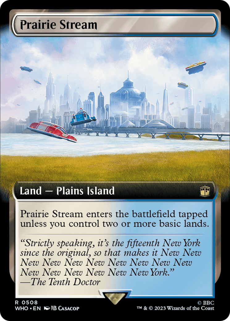Prairie Stream (Extended Art) [Doctor Who] Foil