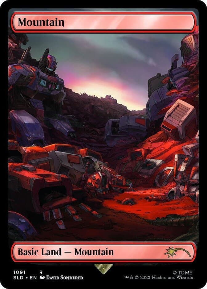 Mountain (1091) [Secret Lair Drop Series] Foil