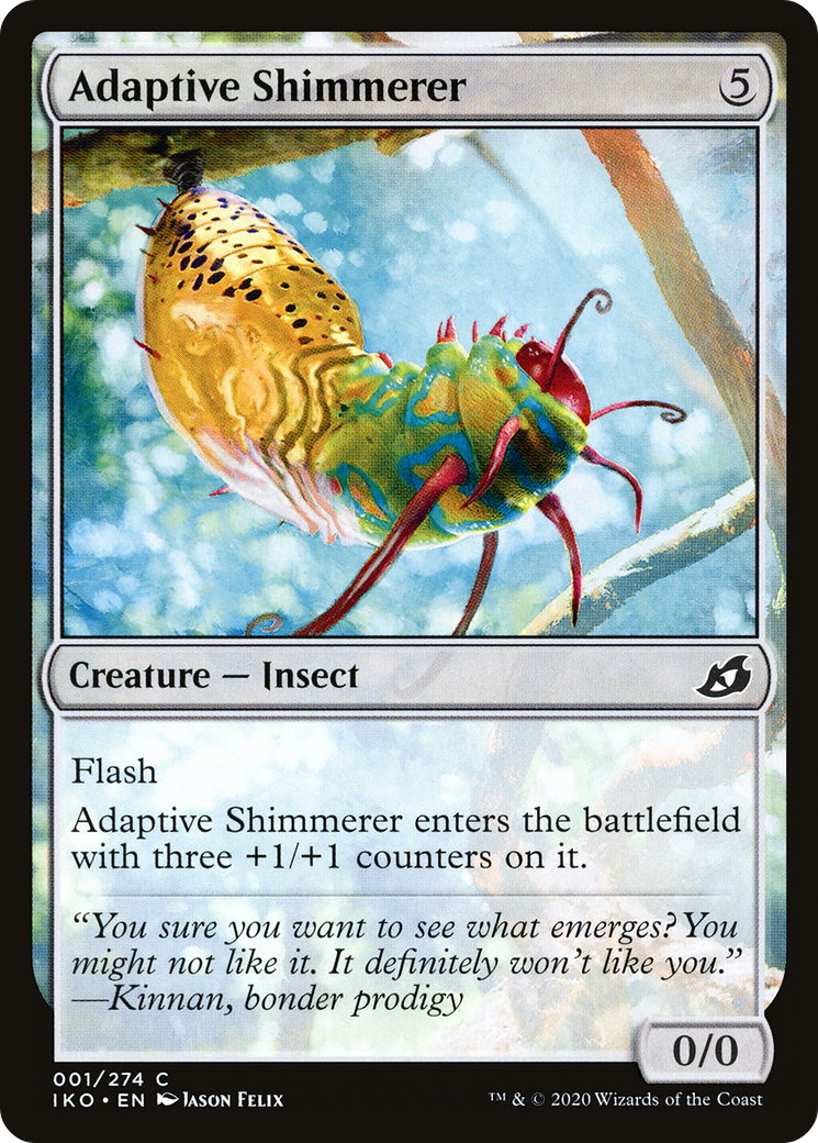 Adaptive Shimmerer [Ikoria: Lair of Behemoths] Foil