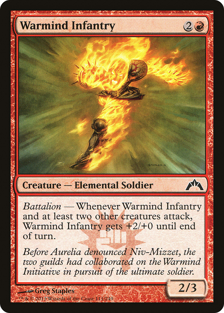 Warmind Infantry [Gatecrash] Foil