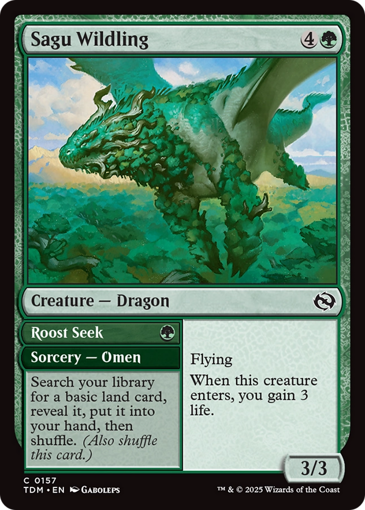 Sagu Wildling (157) [Tarkir: Dragonstorm]