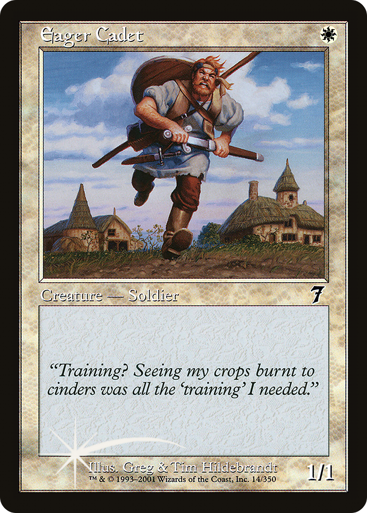 Eager Cadet [Seventh Edition] Foil