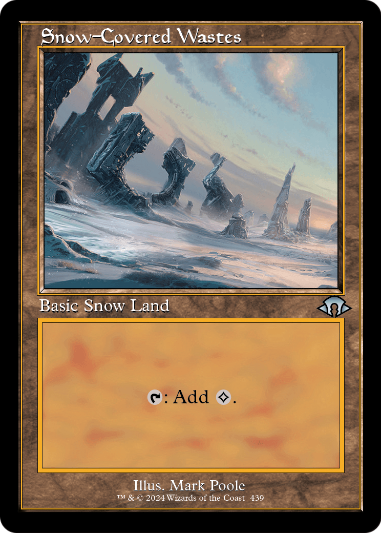 Snow-Covered Wastes (Retro) [Modern Horizons 3] Foil
