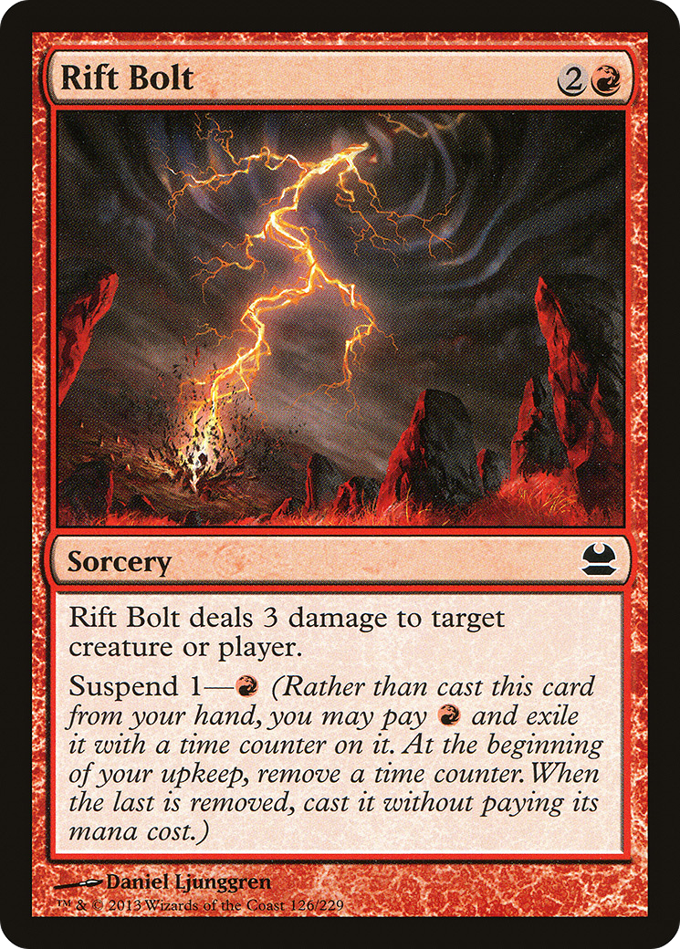 Rift Bolt [Modern Masters] Foil
