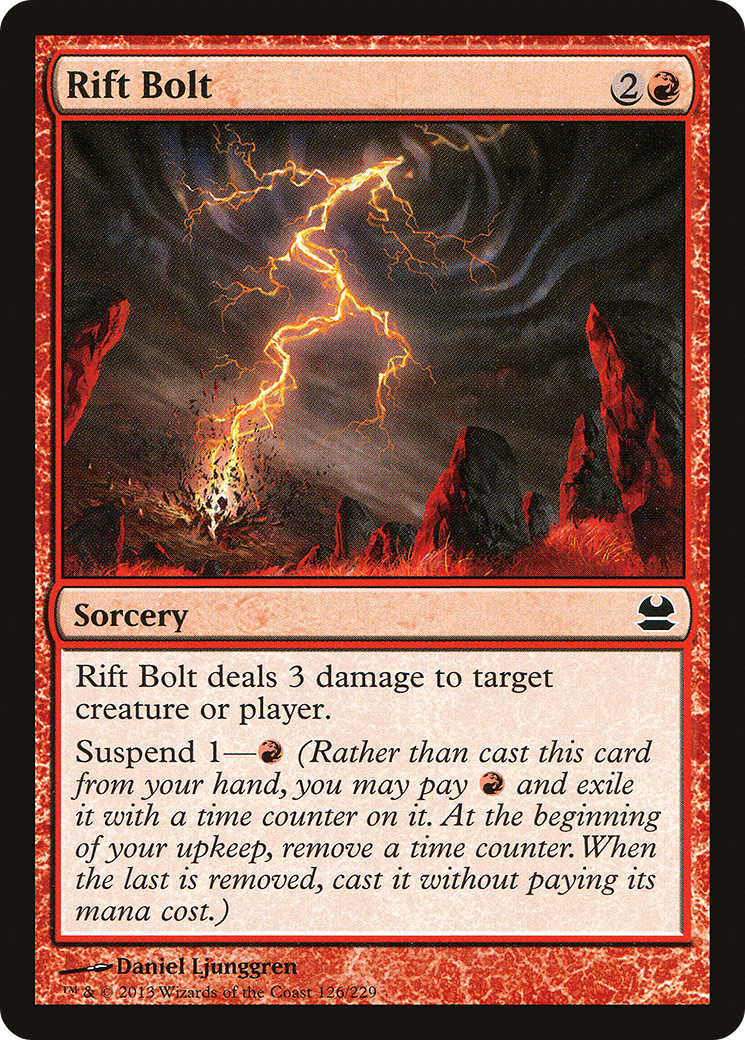 Rift Bolt [Modern Masters] Foil