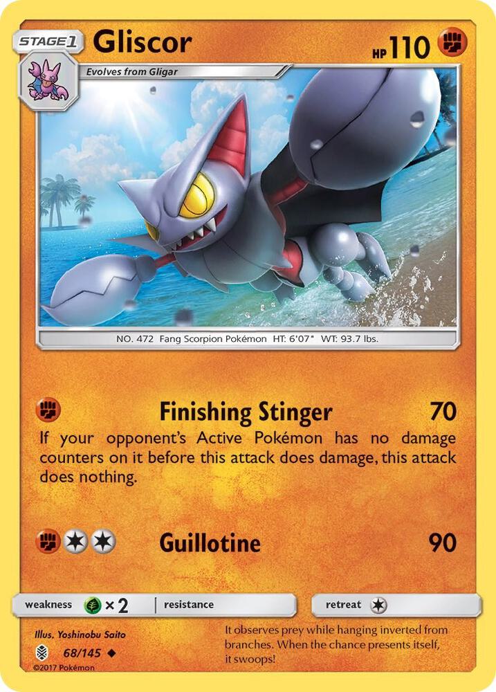 Gliscor 68/145 (SM - Guardians Rising) 