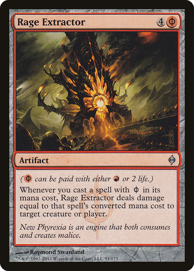 Rage Extractor [New Phyrexia] Foil