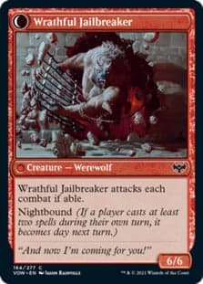 Weary Prisoner // Wrathful Jailbreaker [Innistrad: Crimson Vow] Foil
