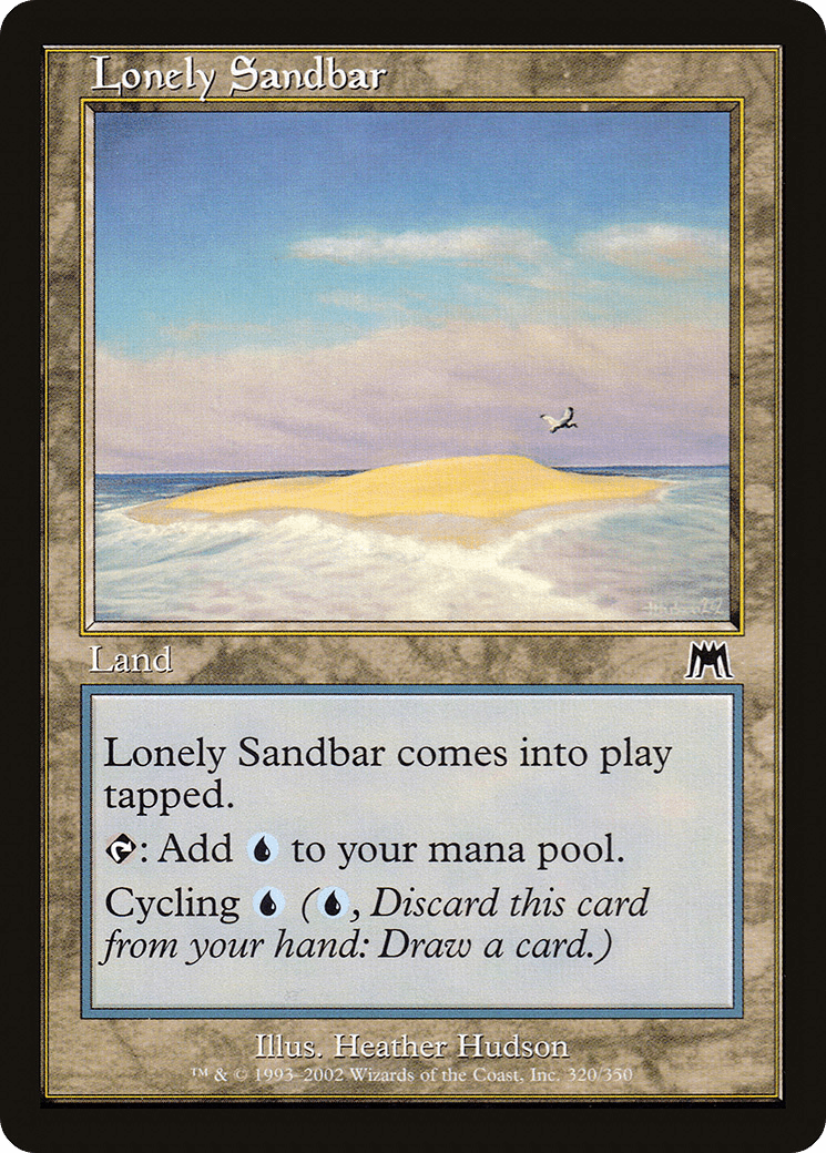 Lonely Sandbar [Onslaught] Foil