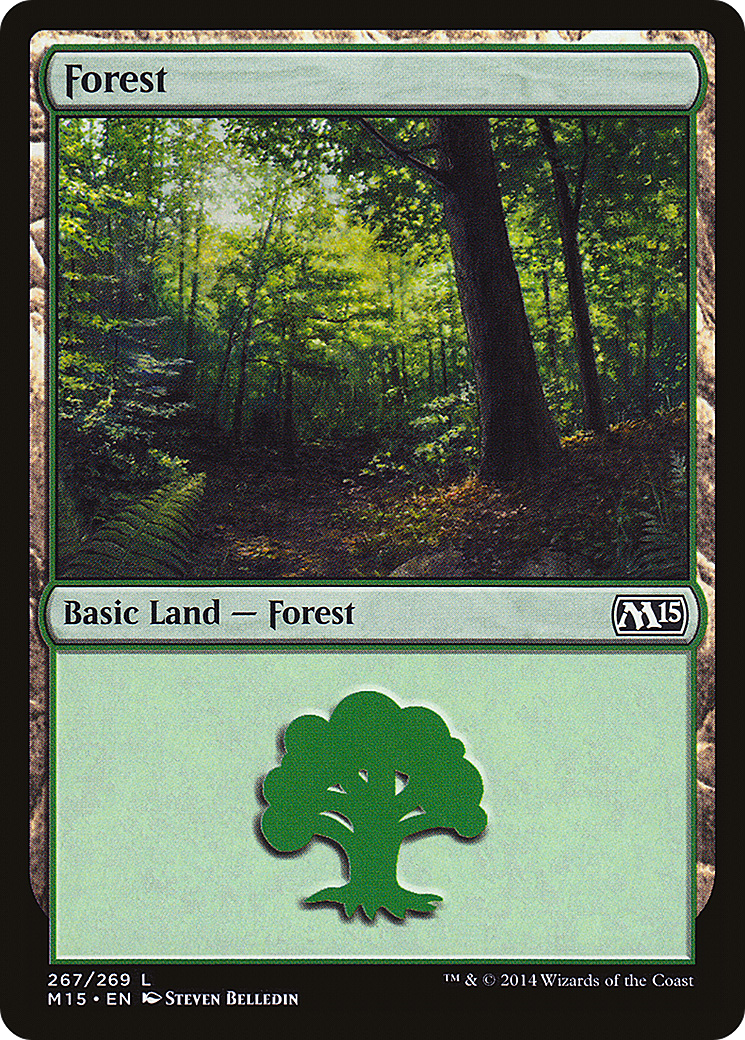 Forest (267) [Magic 2015] Foil