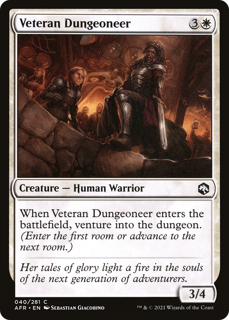 Veteran Dungeoneer [Dungeons & Dragons: Adventures in the Forgotten Realms] Foil