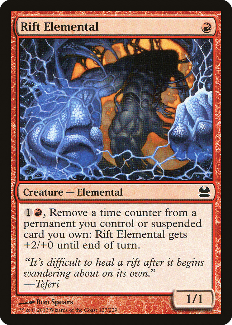 Rift Elemental [Modern Masters] Foil