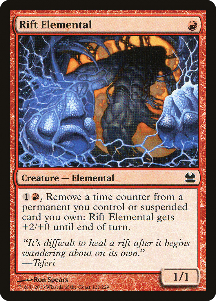 Rift Elemental [Modern Masters] Foil