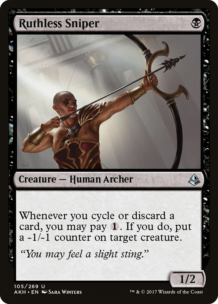 Ruthless Sniper [Amonkhet] Foil