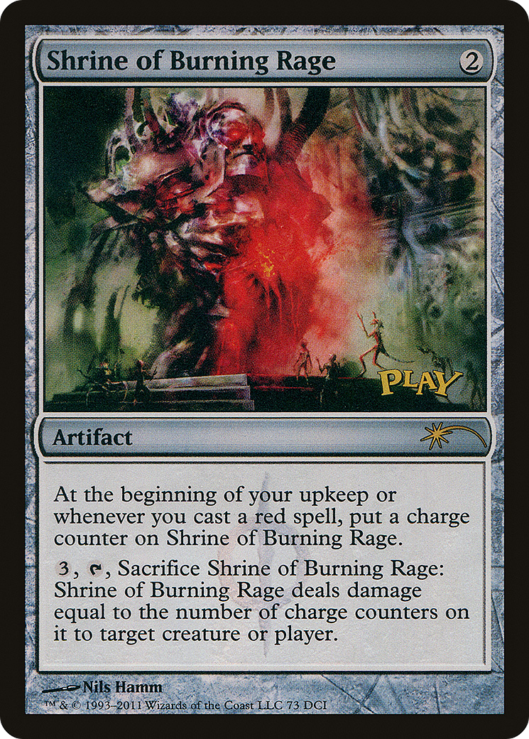 Shrine of Burning Rage (073) [DCI Promos]