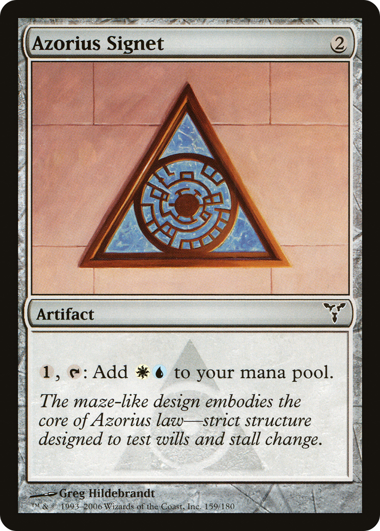 Azorius Signet [Dissension] Foil