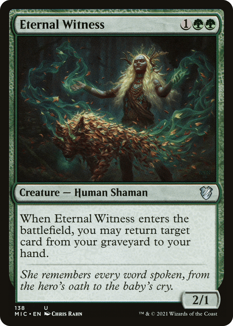 Eternal Witness [Innistrad: Midnight Hunt Commander]