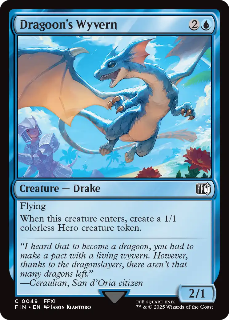 Dragoon's Wyvern (049) [FINAL FANTASY]  Foil