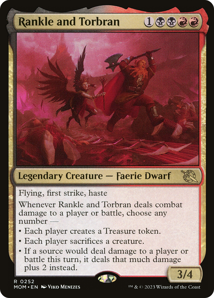 Rankle and Torbran [March of the Machine] Foil