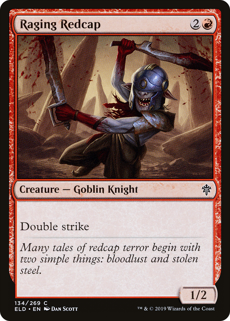 Raging Redcap [Throne of Eldraine] Foil