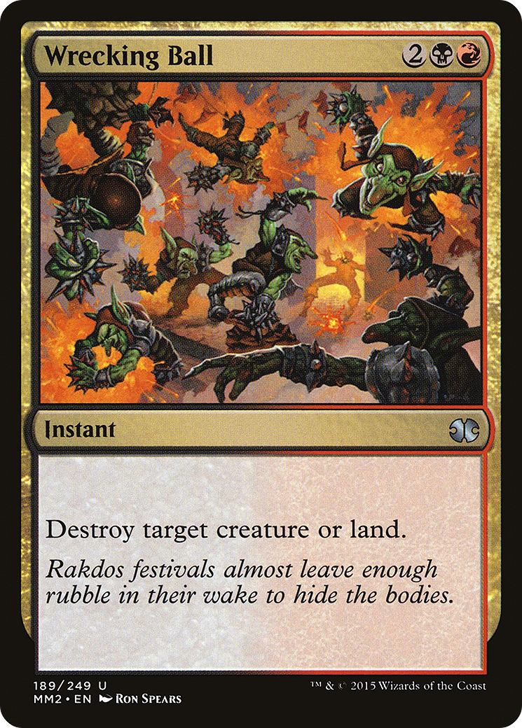 Wrecking Ball [Modern Masters 2015] Foil
