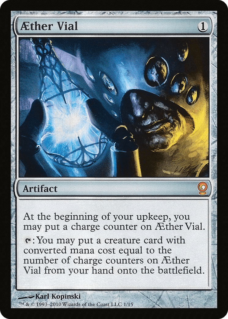 Aether Vial [From the Vault: Relics] Foil