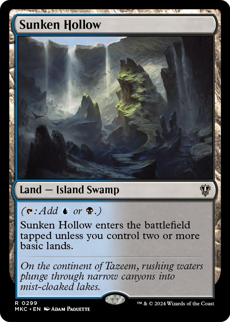 Sunken Hollow [Murders at Karlov Manor Commander]