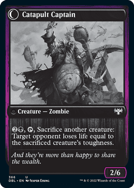 Catapult Fodder // Catapult Captain [Innistrad: Double Feature] Foil