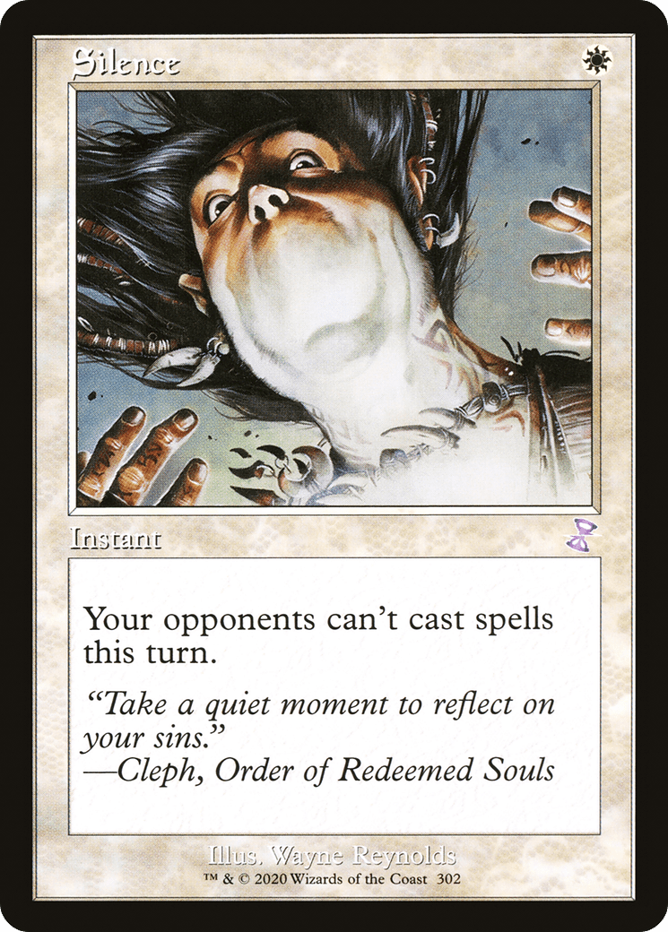 Silence (Timeshifted) [Time Spiral Remastered] Foil
