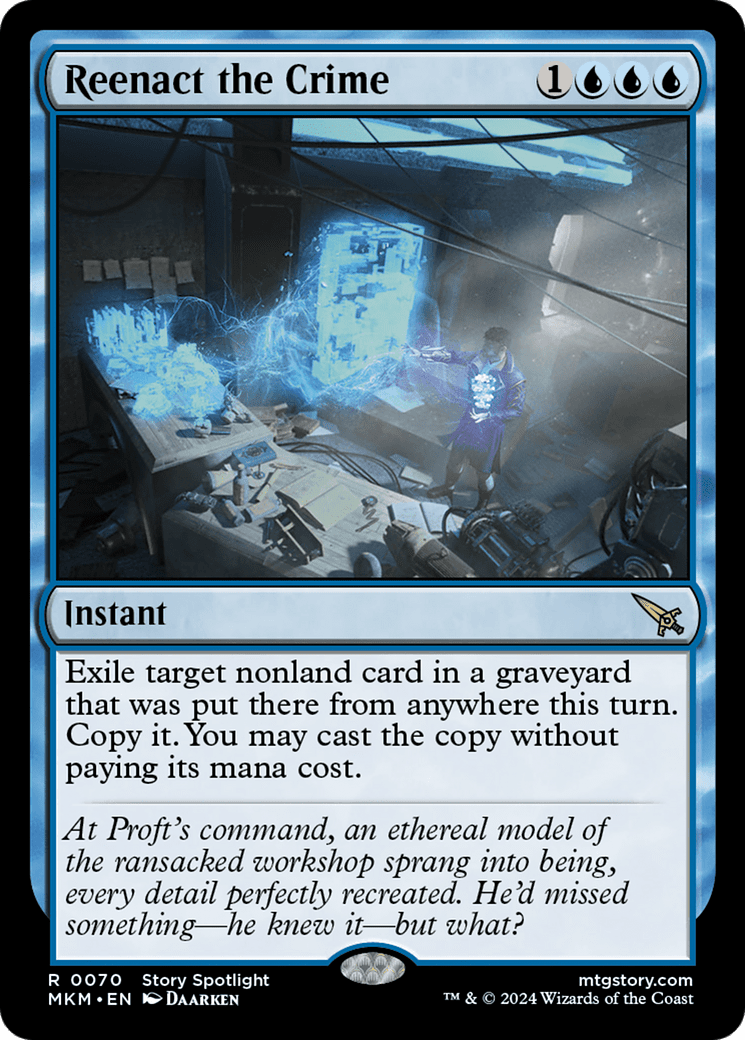 Reenact the Crime [Murders at Karlov Manor] Foil