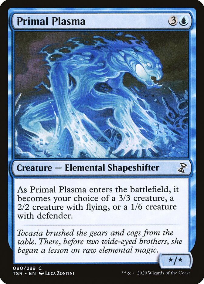 Primal Plasma 80/289 (Time Spiral: Remastered)  - Foil