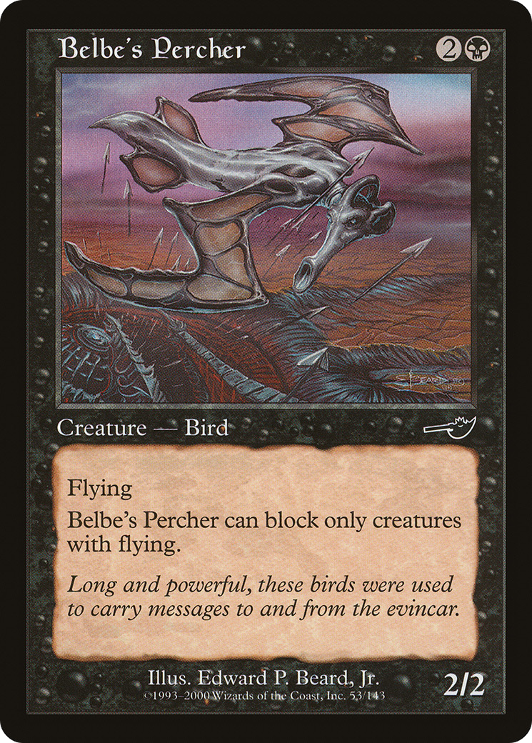 Belbe's Percher [Nemesis] Foil