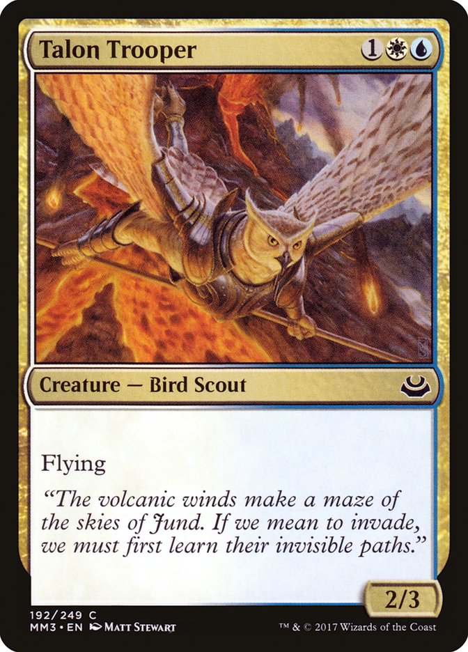 Talon Trooper 192/249 (Modern Masters 2017)  - Foil