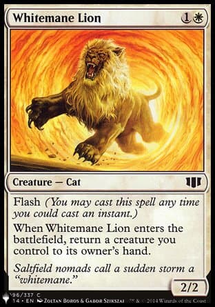 Whitemane Lion |  (C14-96) [The List]