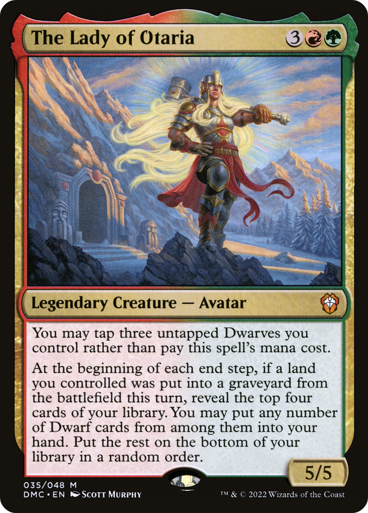 The Lady of Otaria [Dominaria United Commander] Foil