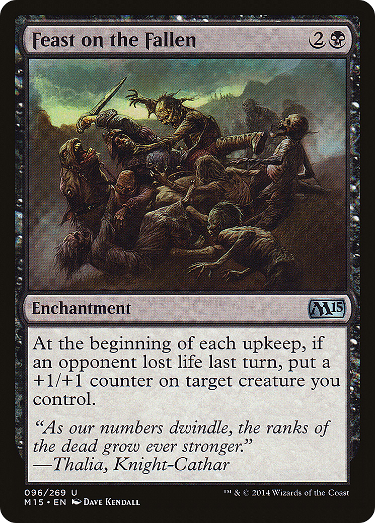 Feast on the Fallen [Magic 2015] Foil