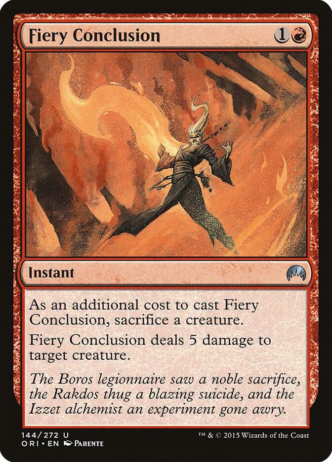 Fiery Conclusion 144/272 (Magic Origins) 