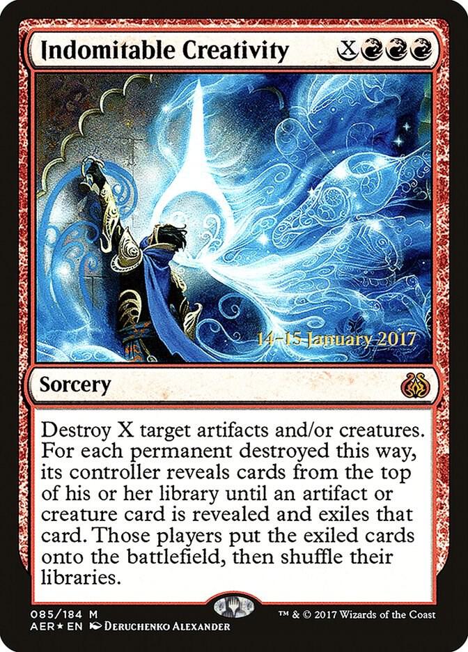 Indomitable Creativity 85s/65 (Prerelease Cards)  - Foil