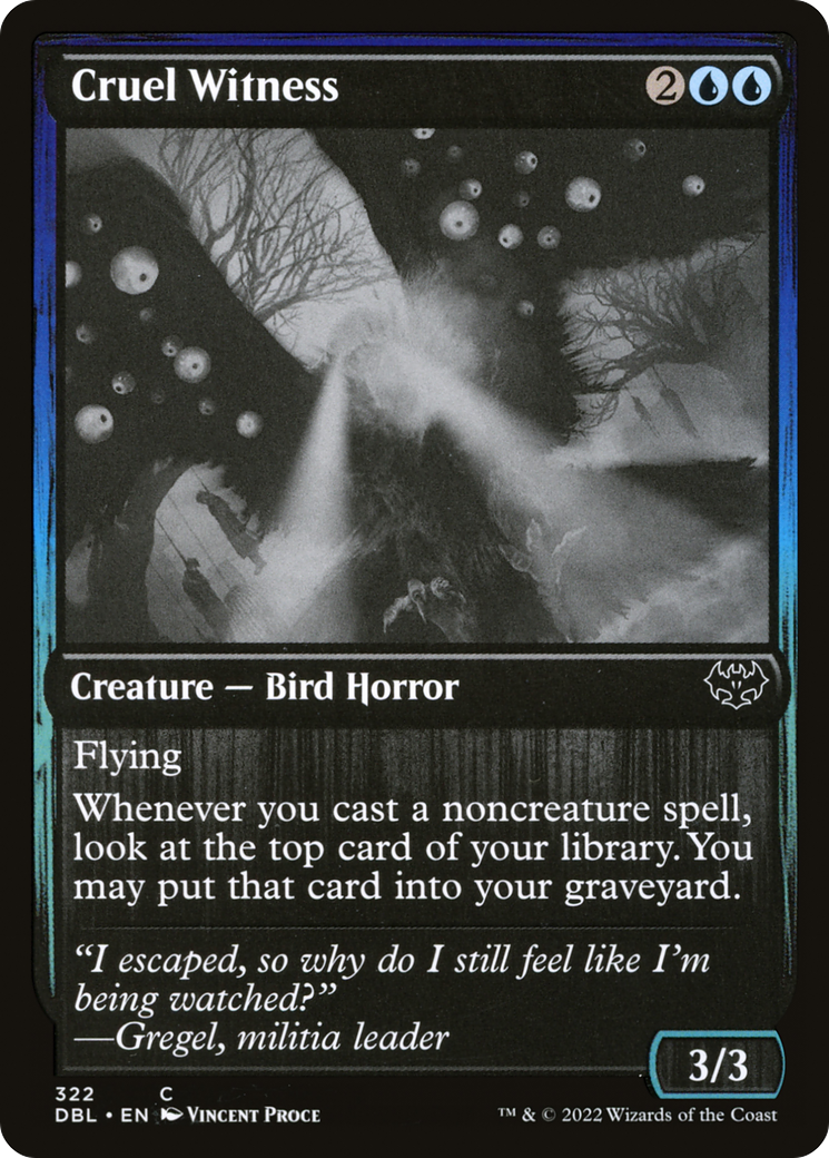 Cruel Witness [Innistrad: Double Feature] Foil