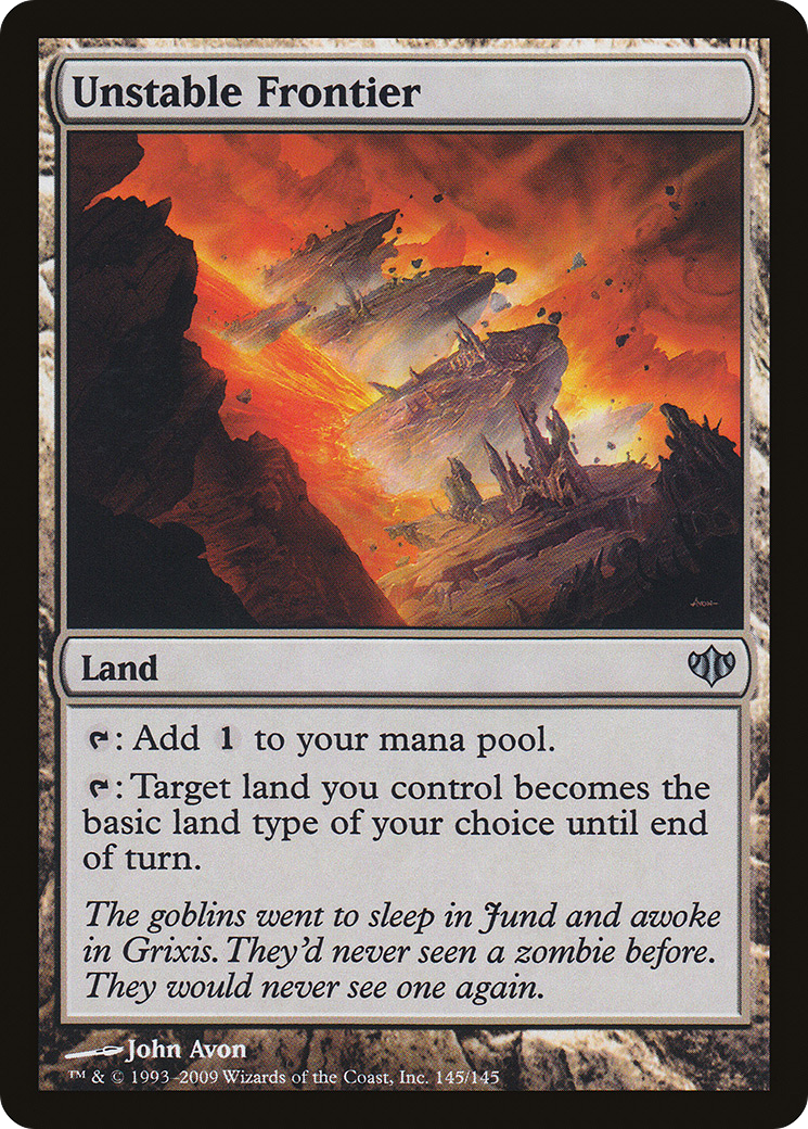 Unstable Frontier [Conflux] Foil