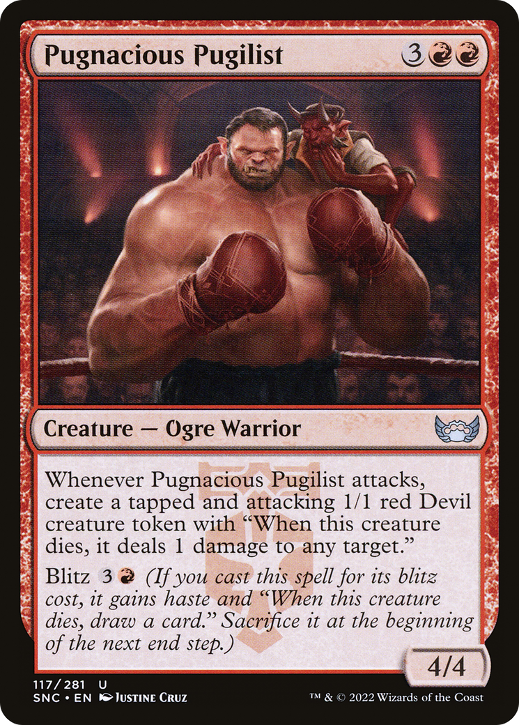 Pugnacious Pugilist [Streets of New Capenna] Foil