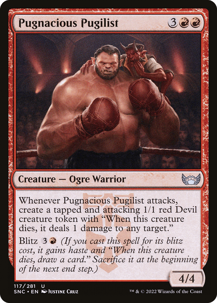 Pugnacious Pugilist [Streets of New Capenna] Foil