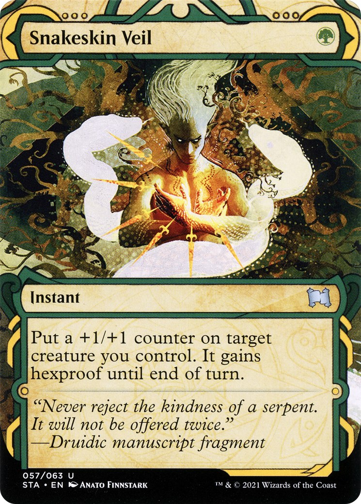 Snakeskin Veil [Strixhaven: School of Mages Mystical Archive] Foil