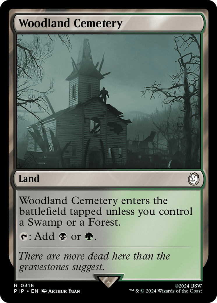 Woodland Cemetery [Fallout] Foil