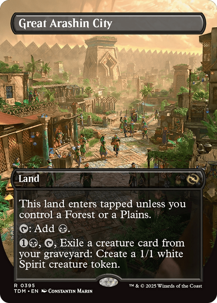 Great Arashin City (Borderless) (395) [Tarkir: Dragonstorm]