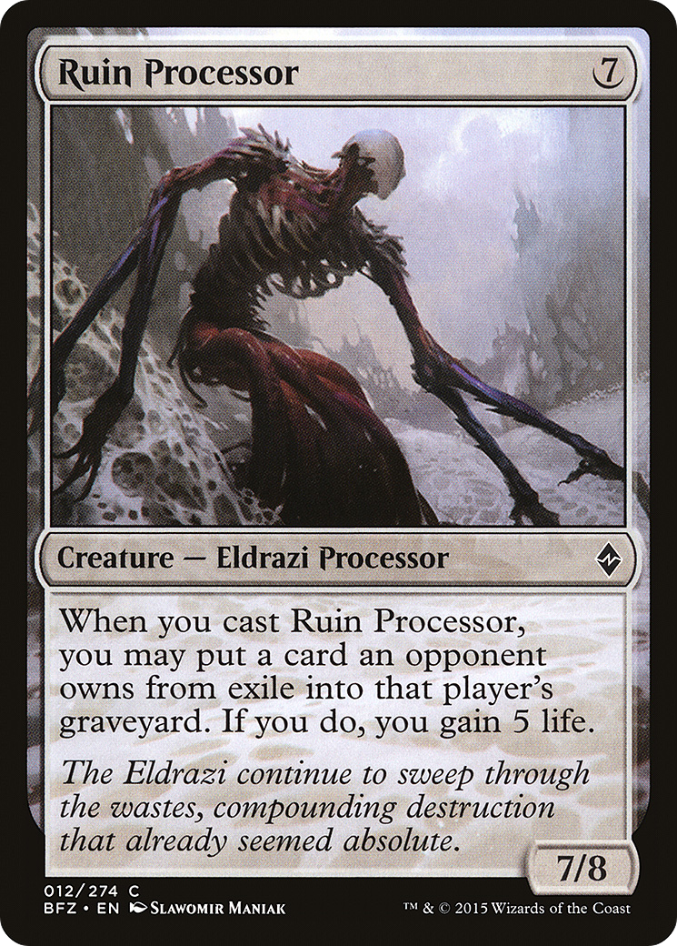 Ruin Processor [Battle for Zendikar] Foil